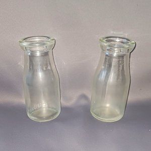 Vintage Mid 60's Milk Bottles